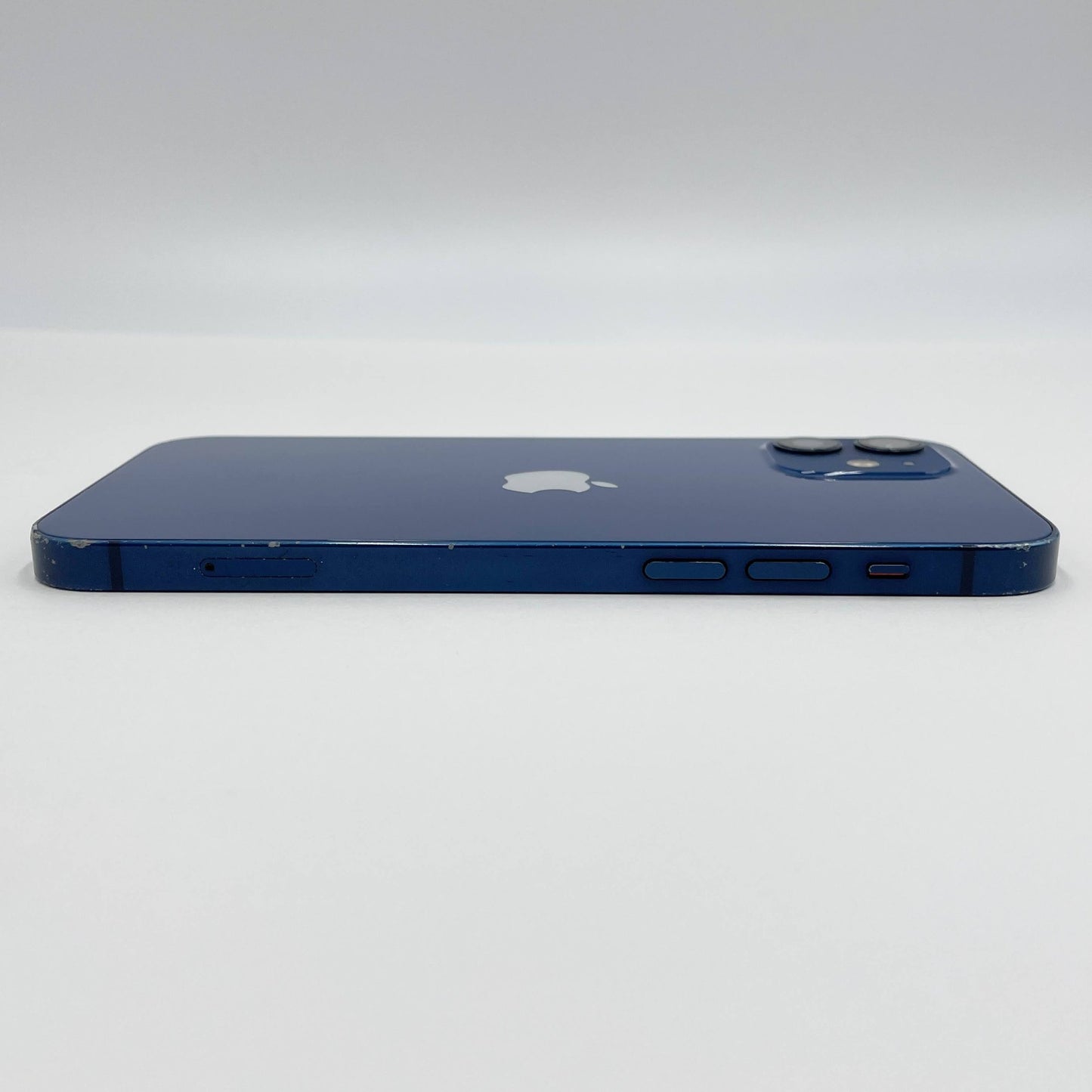 iPhone 12 128GB SIMフリー MGHX3J/A スマートフォン ブルー バッテリー最大容量81%【C5653-C】
