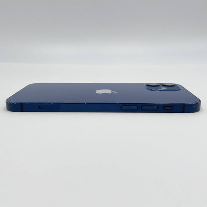 iPhone 12 128GB SIMフリー MGHX3J/A スマートフォン ブルー バッテリー最大容量81%【C5653-C】