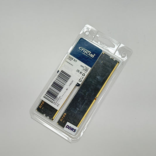 新品未開封 Crucial DDR5-4800 16GB Kit (8GB×2)【C7585-N】