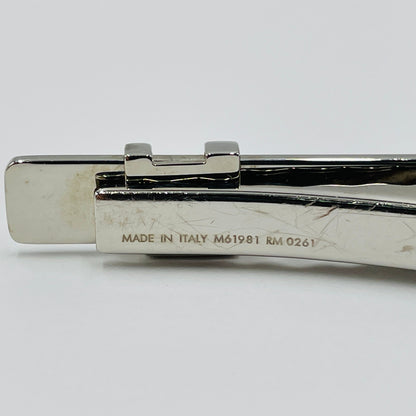 LOUIS VUITTON ルイヴィトン M61981 パンスクラヴァット LV イニシャル ネクタイピン メタル シルバーカラー【C4768-C】