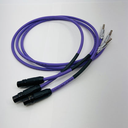 OYAIDE PA-02 XFT V2/1.0(XLRメス-TRS)×3＋OYAIDE PA-02 XLR V2 2.0(XLRオス-メス)  【C4611-80】