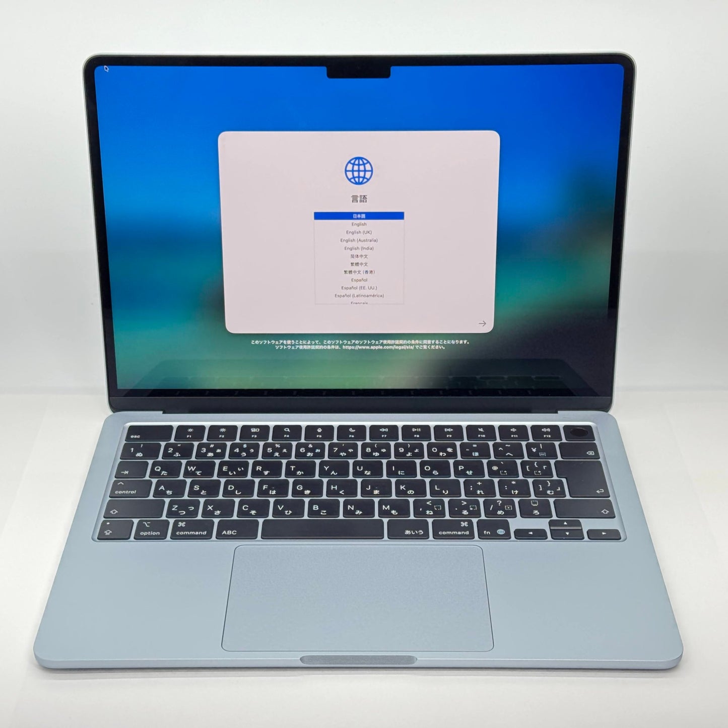 美品 Macbook Air 2025 M4 24GB SSD 512GB MC6V4J/A バッテリー最大容量100% 【C6075-80】
