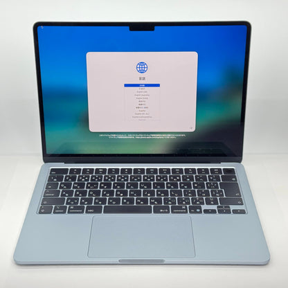 美品 Macbook Air 2025 M4 24GB SSD 512GB MC6V4J/A バッテリー最大容量100% 【C6075-80】