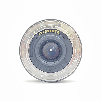 美品 Canon EF-M 22mm F2 STM 単焦点レンズ キャノン パンケーキレンズ【C6707-60】