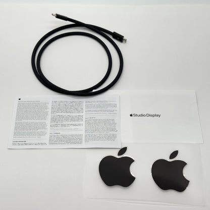 美品 Apple Studio Display MK0U3J/A 液晶モニター 27インチ 標準ガラス Retina 5Kディスプレイ【C8557-180】