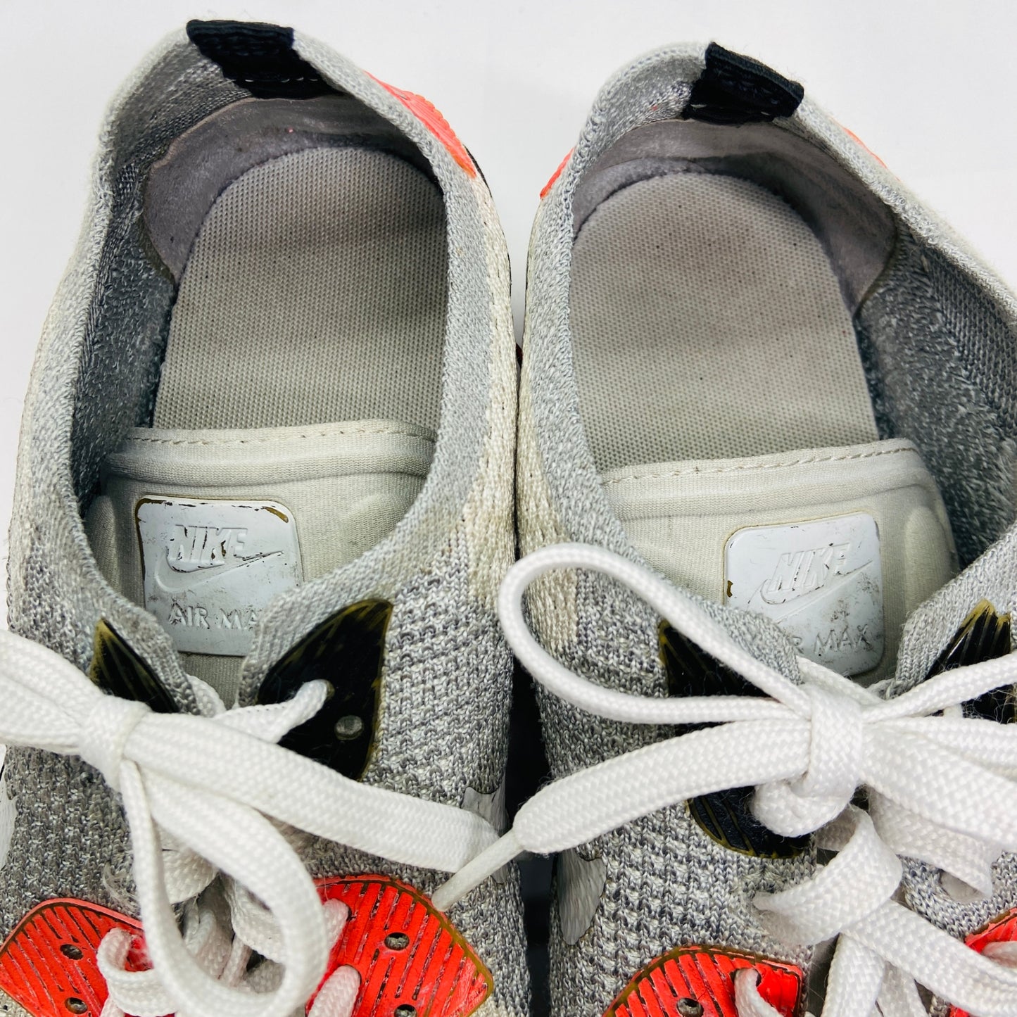 NIKE ナイキ AIR MAX 90 ULTRA 2.0 FLYKNIT エアマックス ウルトラ フライニット 875943-100 サイズ 25.5cm C3616 80サイズ発送