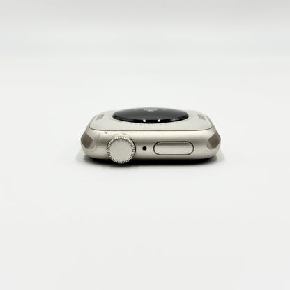 Apple Watch  SE 第2世代 GPS 40mm スターライト MXEE3J/A スポーツバンド バッテリー最大容量98% 【C8798-C】
