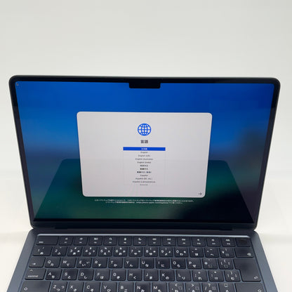 Apple MacBook Air 2022 13インチ M2 8GB 256GB MLY33J/A ミッドナイト バッテリー最大容量96%【C6194-80】