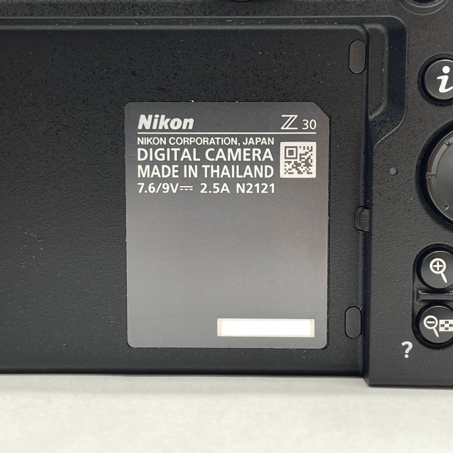 Nikon Z30 ボディシャッター回数5,359回【C7901-60】