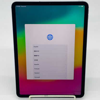 Apple MXE42J/A iPad Pro 11インチ 2世代 256GB Wi-Fi+Cellularモデル SIMフリー 【C4282-60】