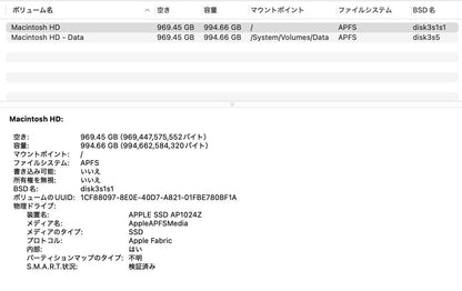 美品 Apple MacBook Pro 16インチ 2024 M4 Pro 48GB 1TB バッテリー最大容量100%【C4755-100】