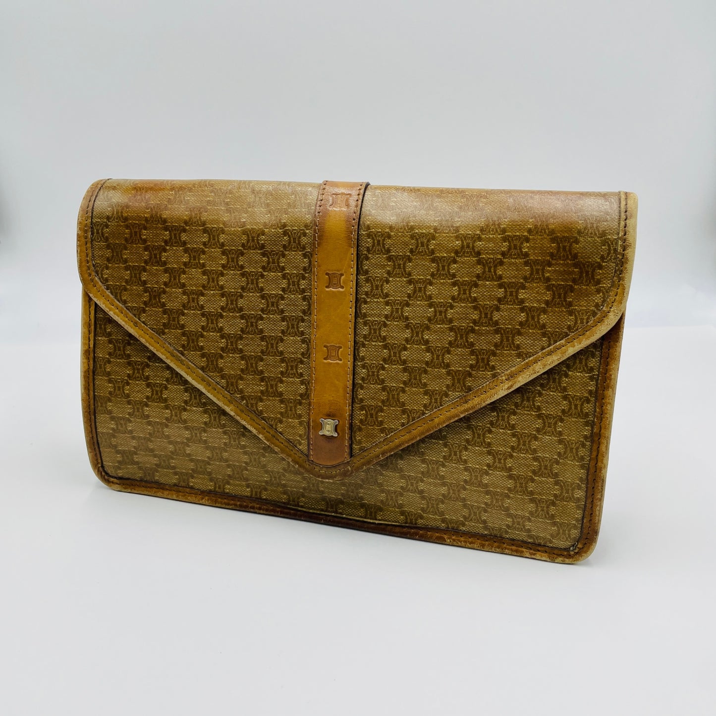 CELINE セリーヌ クラッチバッグ オールド アンティーク レトロ　【C3942】