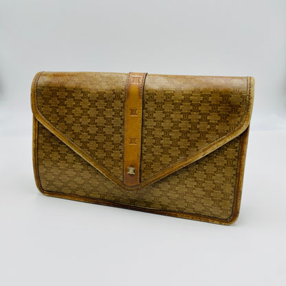 CELINE セリーヌ クラッチバッグ オールド アンティーク レトロ　【C3942】