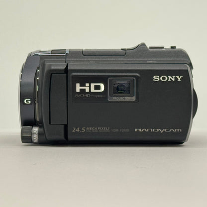 美品 SONY HANDYCAM HDR-PJ800 デジタルHD ビデオカメラ【C7637-60】