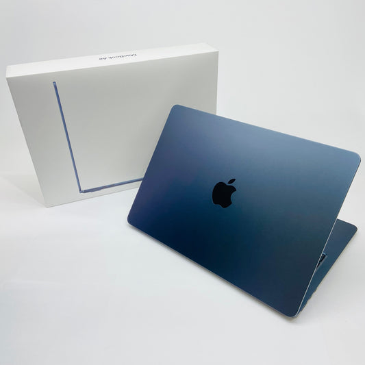 バッテリー最大容量93％ MacBook Air M2 2022 8C CPU/10C GPU 8GB 512GB MLY43J/A C3886 80サイズ発送