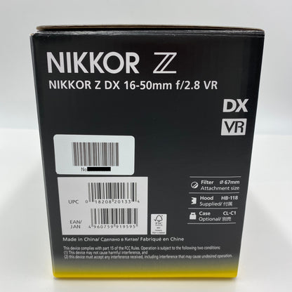 美品 ニコン Nikon NIKKOR Z DX 16-50mm F 2.8 VR Zマウント 【C6149】