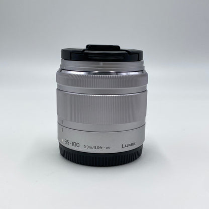 美品 パナソニック Panasonic LUMIX G VARIO 35-100mm / F4.0-5.6 ASPH. / MEGA O.I.S. H-FS35100 【C4436-60】