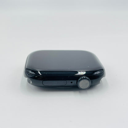 美品 Apple Watch Series 10 (GPSモデル) - 46mmジェットブラックアルミニウムケース MWX13J/A A2999 スレートミラネーゼルー バッテリー最大容量100%【C4652-60】