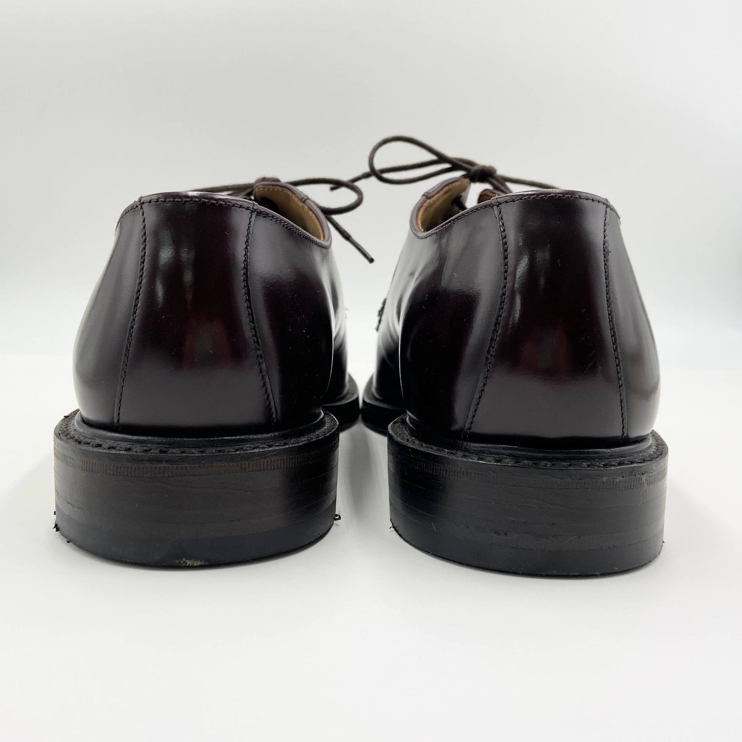 未使用 Loake SHOEMAKERS ローク 英国製 ポリッシュドレザー プレーントゥ ビジネスシューズ　【C5810-80】