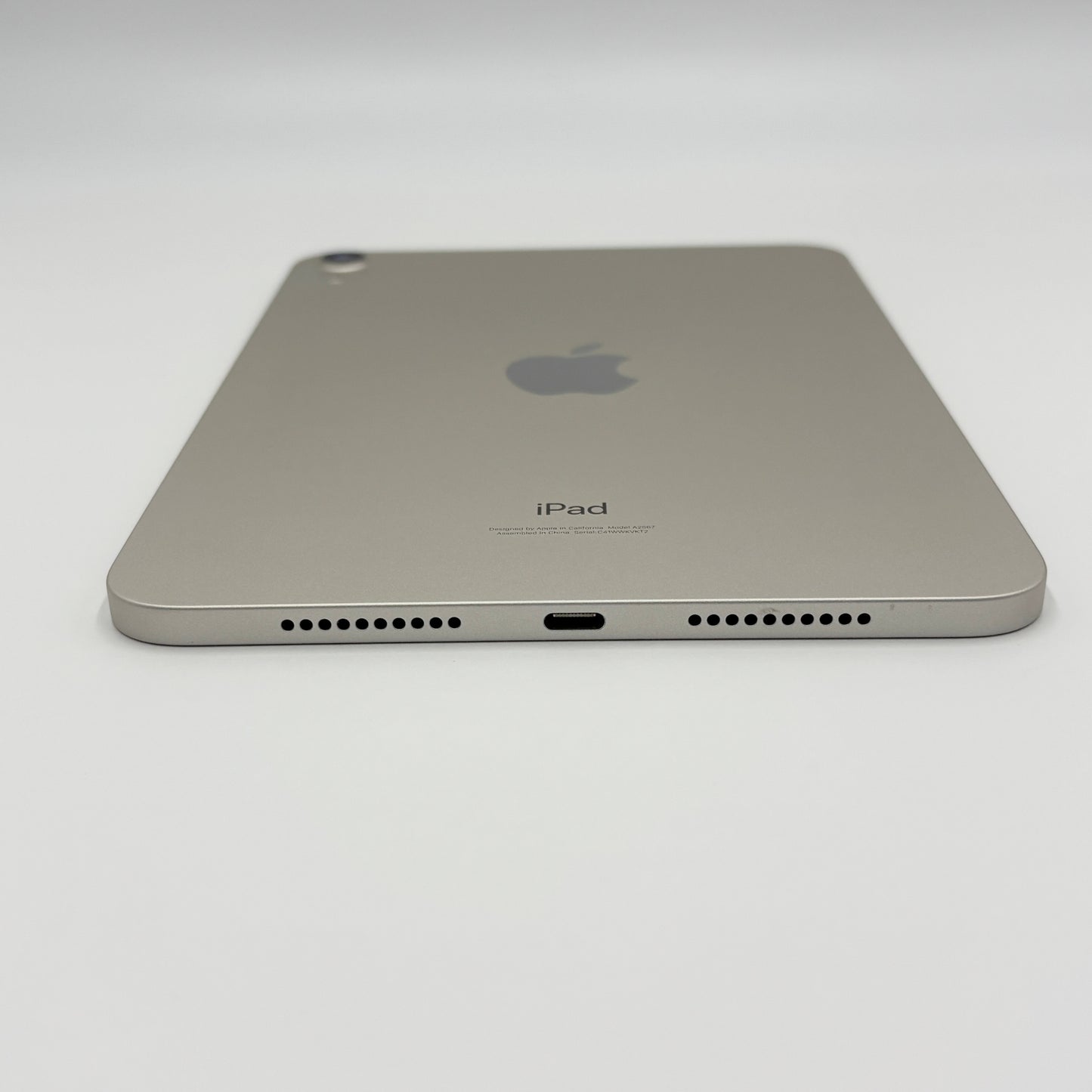 Apple iPad mini 8.3インチ 第6世代 Wi-Fi 64GB MK7P3J/A スターライト 2021年秋モデル バッテリー最大容量90%【C6976-60】