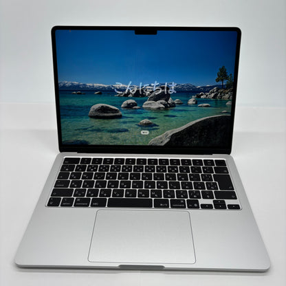 美品 Apple MacBook Air 13インチ  2025 M4 16GB 256GB MW0W3J/A シルバー　充放電回数258回 バッテリー最大容量94%【C6781-80】