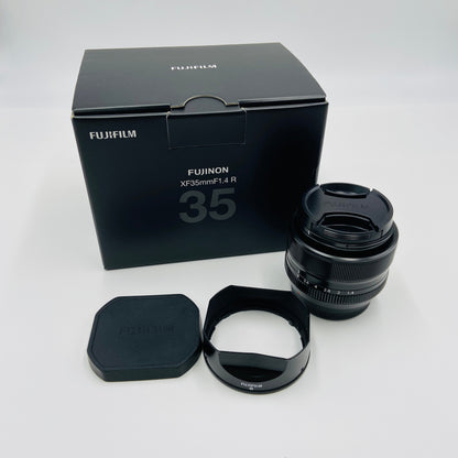 美品 フジフイルム FUJIFILM FUJINON XF 35mm F1.4 R 【C4267-60】