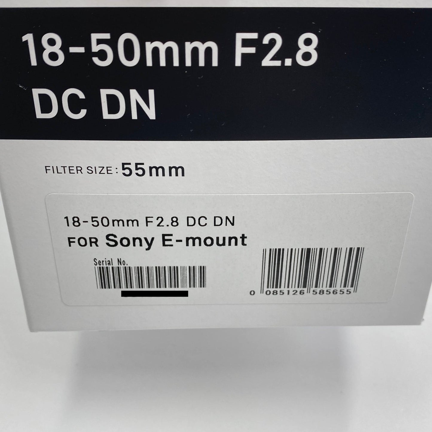 美品 シグマ SIGMA 18-50mm F2.8 DC DN ソニーEマウント 【C5565-60】