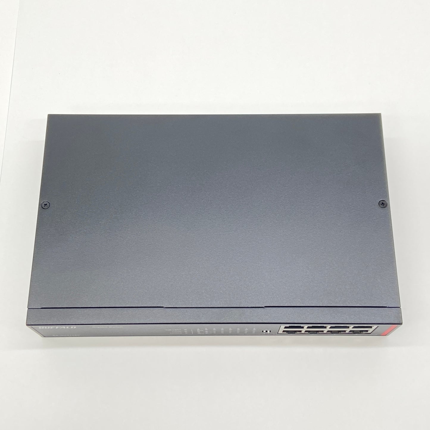 未使用 BUFFALO レイヤー2 Giga PoE スマートスイッチ 8ポート BS-GS2008P 【C6603-80】