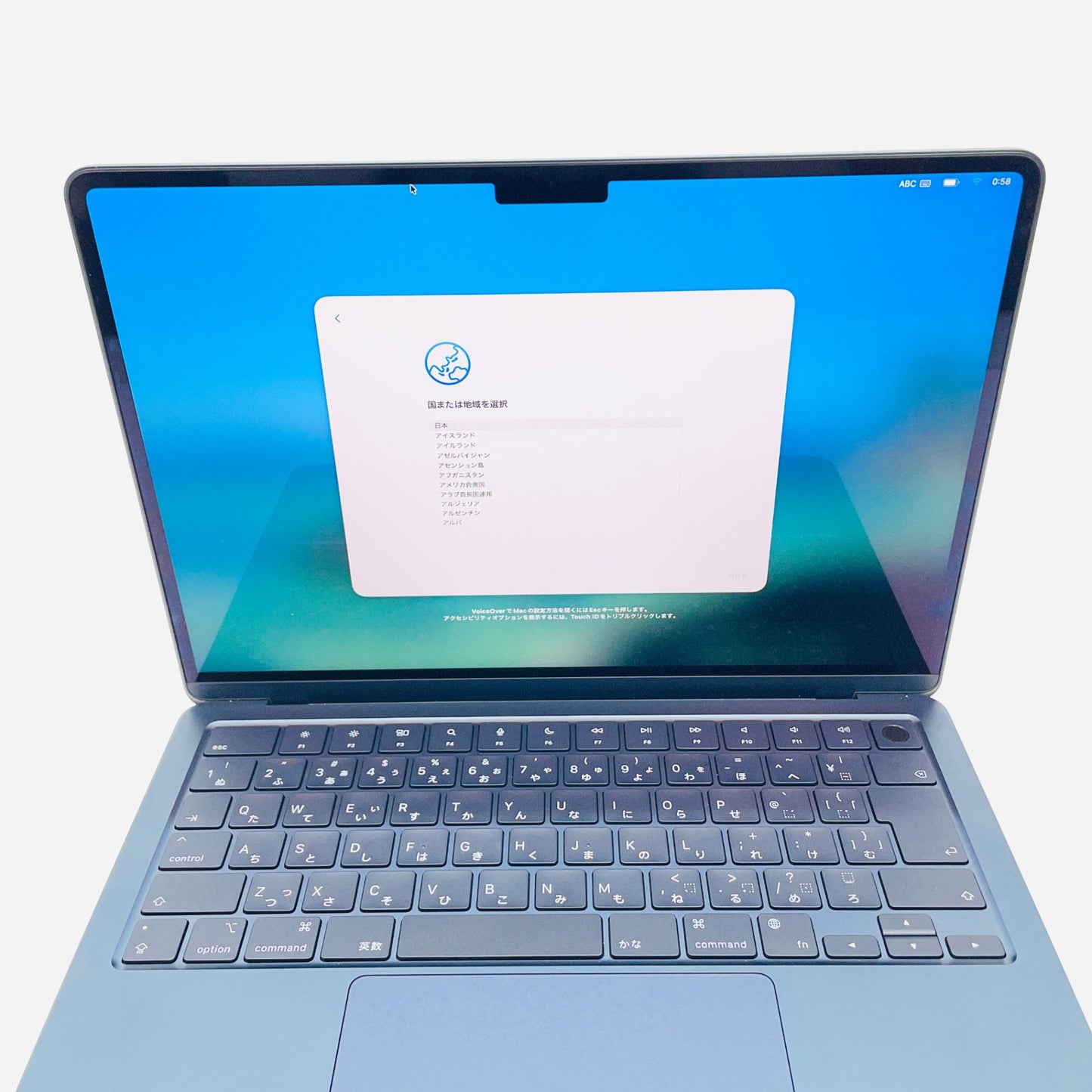 Apple MacBook Air M3 2024 MXCV3J/A  8C CPU 10C GPU 16GB SSD 512GB バッテリー最大容量100%【C4780-80】