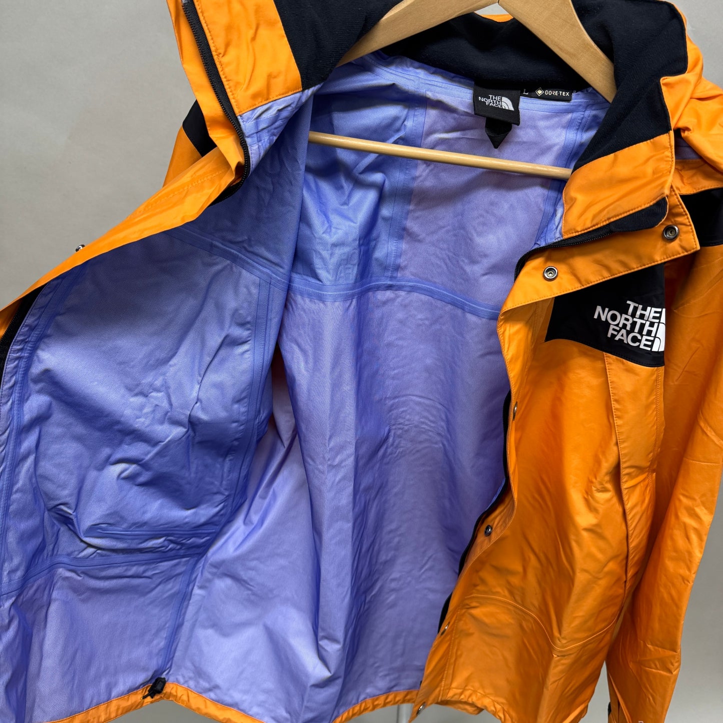 美品 希少カラー THE NORTH FACE マウンテンレインテックスジャケット NP12135 サイズ:L【C5677】