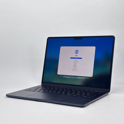 美品 MacBook Air 13インチ 2025 M4 16GB 256GB MW123J/A ミッドナイト バッテリー最大容量100% 【C8440-80】