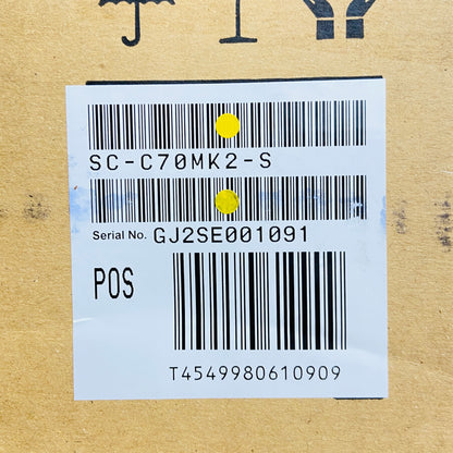 美品 新品同様 Technics SC-C70MK2-S コンパクトステレオシステム	【C4287-100】