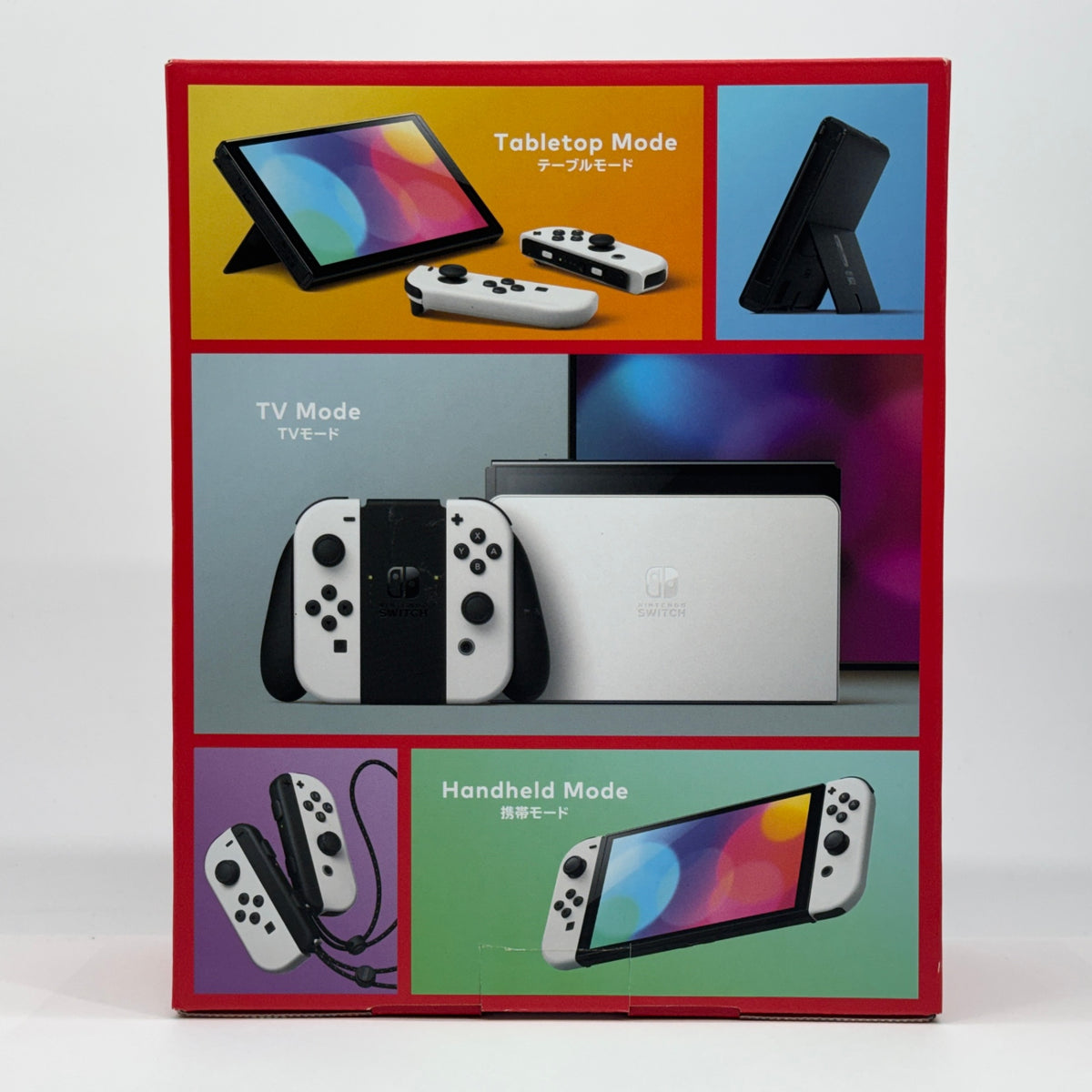 新品 Nintendo Switch (有機ELモデル) Joy-Con(L)/(R) ホワイト HEG-S-KAAAA【C9522-80】