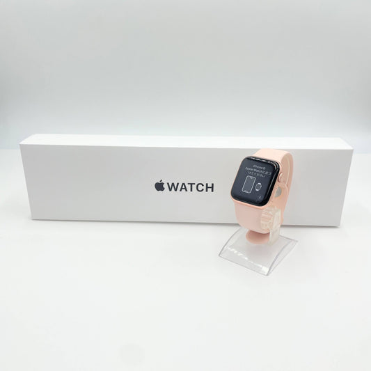 Apple Watch SE 第1世代 40mm GPS ゴールドアルミニウム ピンクサンドスポーツバンド MYDN2J/A 【C6919-60】