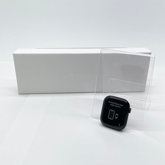 美品 バッテリー最大容量100% Apple Watch Series11 46mm GPS ジェットブラックアルミニウム MEW84J/A バンド欠品【C8374-60】