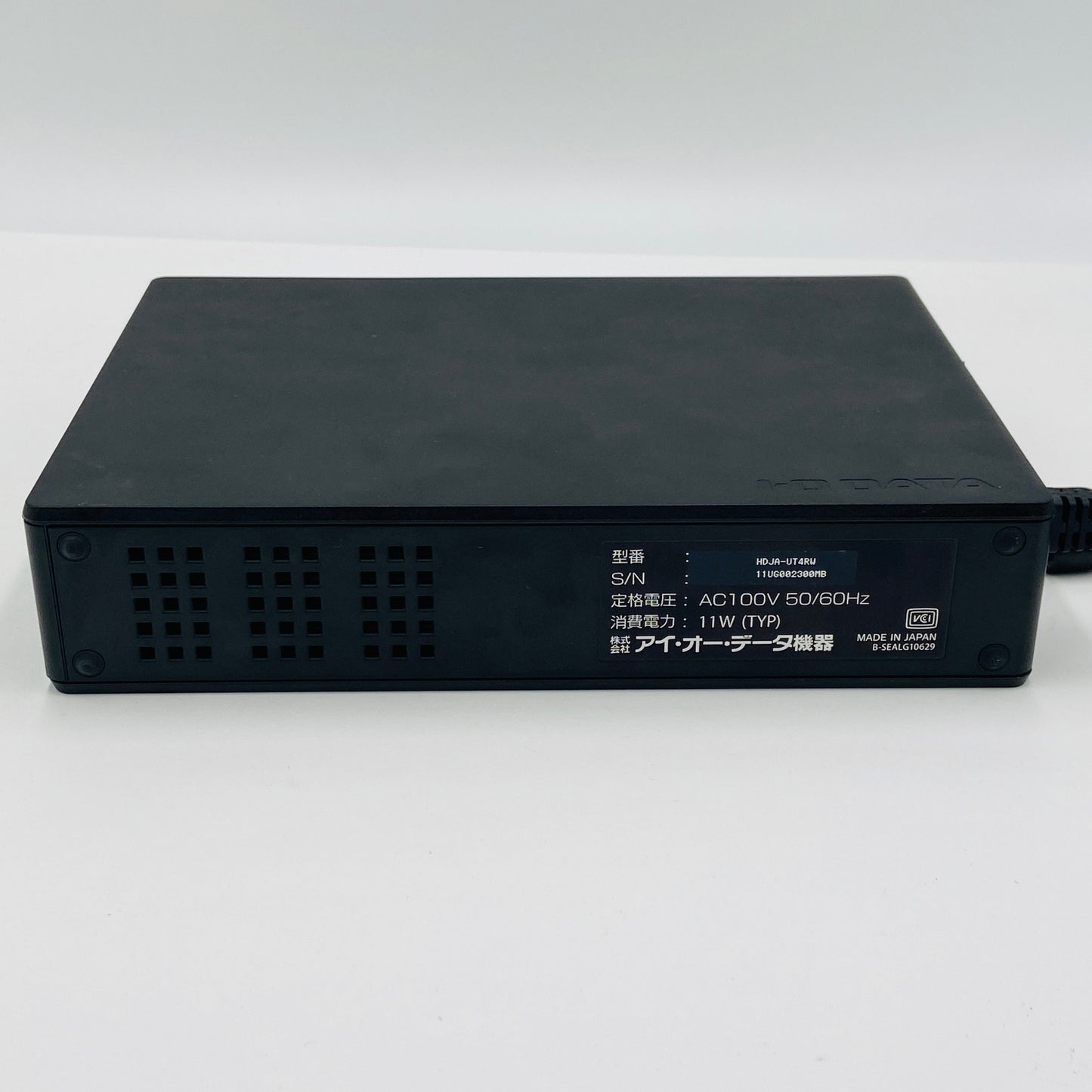 IO・データ機器 USB外付HDD 4TB（型式:HDJA-UT4RW)【C4141-60】