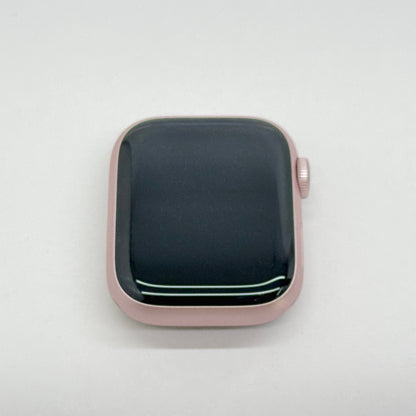 美品 Apple Watch Series 9 MR933J/A GPS 41mm ピンクアルミニウム バッテリー最大容量100% 【C7594-60】