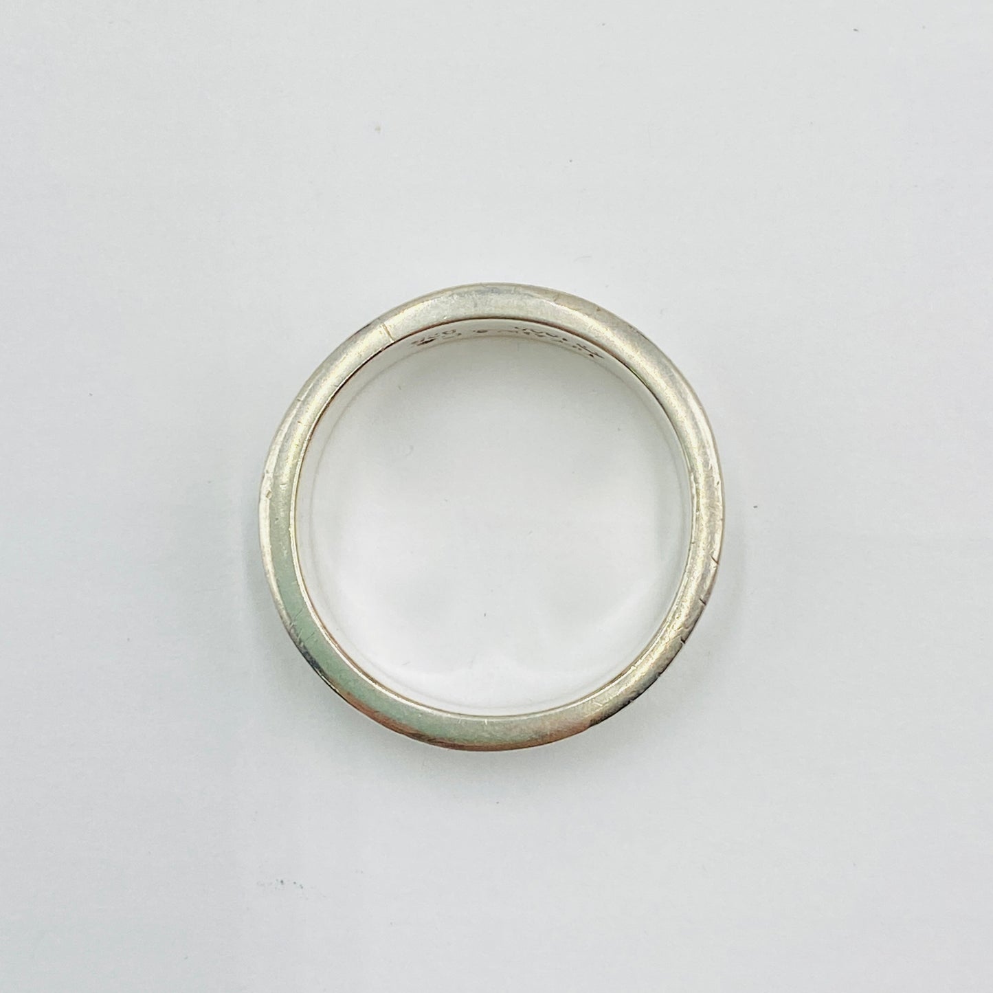 Tiffany & Co. ティファニー SV925 アトラス リング 12号　【C2263-N】