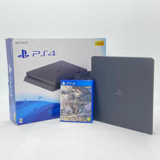 SONY PlayStation4(CUH-2100A B01) 500GB Jet Black  03-27452457-5715574＋ソフト付き【C5563-100】