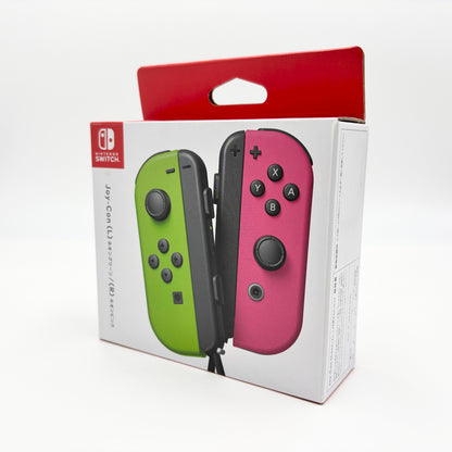 新品未開封 Nintendo Switch Joy-Con ネオングリーン ネオンピンク ジョイコン 【C8793-60】