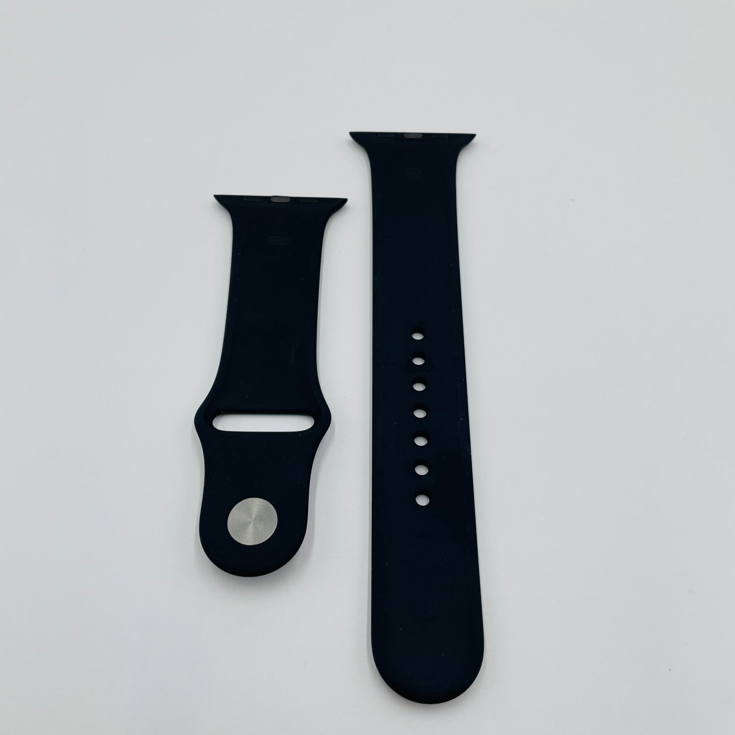 Apple Watch Series7 45mm Cellularモデル グラファイトステンレススチールケース/ミッドナイトスポーツバンド MNAX3J/A バッテリー最大容量84%【C4824-60】