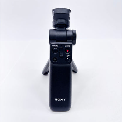 美品 SONY VLOGCAM ZV-1F シューティンググリップキット GP-VPT2BT コンパクトデジタルカメラ ブラック【C8498-60】