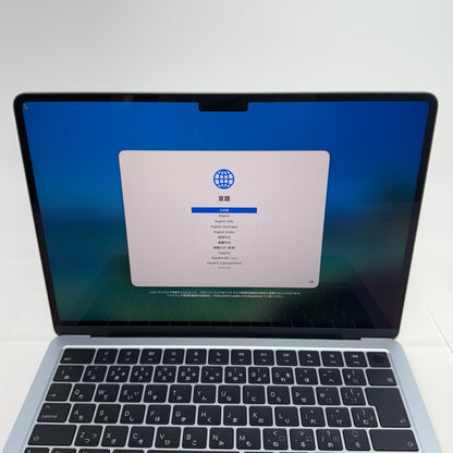 新品同様 美品 Apple MacBook Air 13インチ M4 2025 24GB 512GB 10コアCPU/10コアGPU MC6V4J/A 充放電回数3回 バッテリー最大容量100%【C5278-80】
