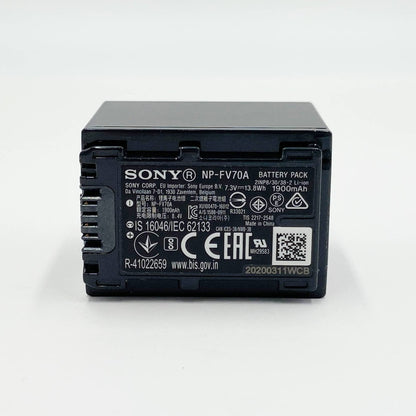 SONY/ソニー NP-FV70A ハンディカム/ビデオカメラ 用 バッテリー　【C6386-60】