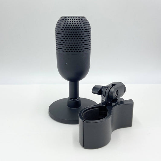 Razer レイザー Seiren V3 Mini コンデンサーマイク 超コンパクト設計 タップ式ミュートセンサー ゲーミングマイク USB マイク 配信 セイレーン ブイスリー ミニ RZ19-0505【C5326-60】