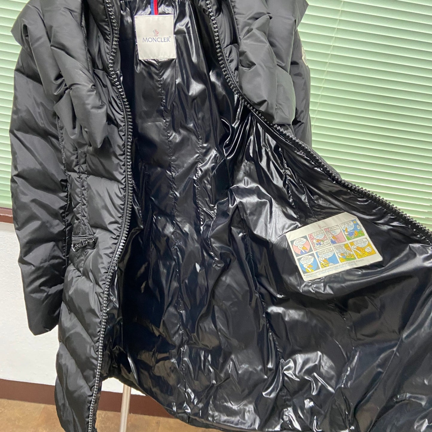 美品 モンクレール シロセス CYROSELLE ロングダウンコート サイズ:1  CYROSELLE GIUBBOTTO CYROSELLE COAT 【C5628】