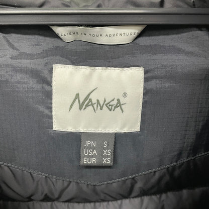 NANGA オーロラジャケットナンガ オーロラテックス スタンドカラーダウンジャケット ブラック サイズ:S【C5635】