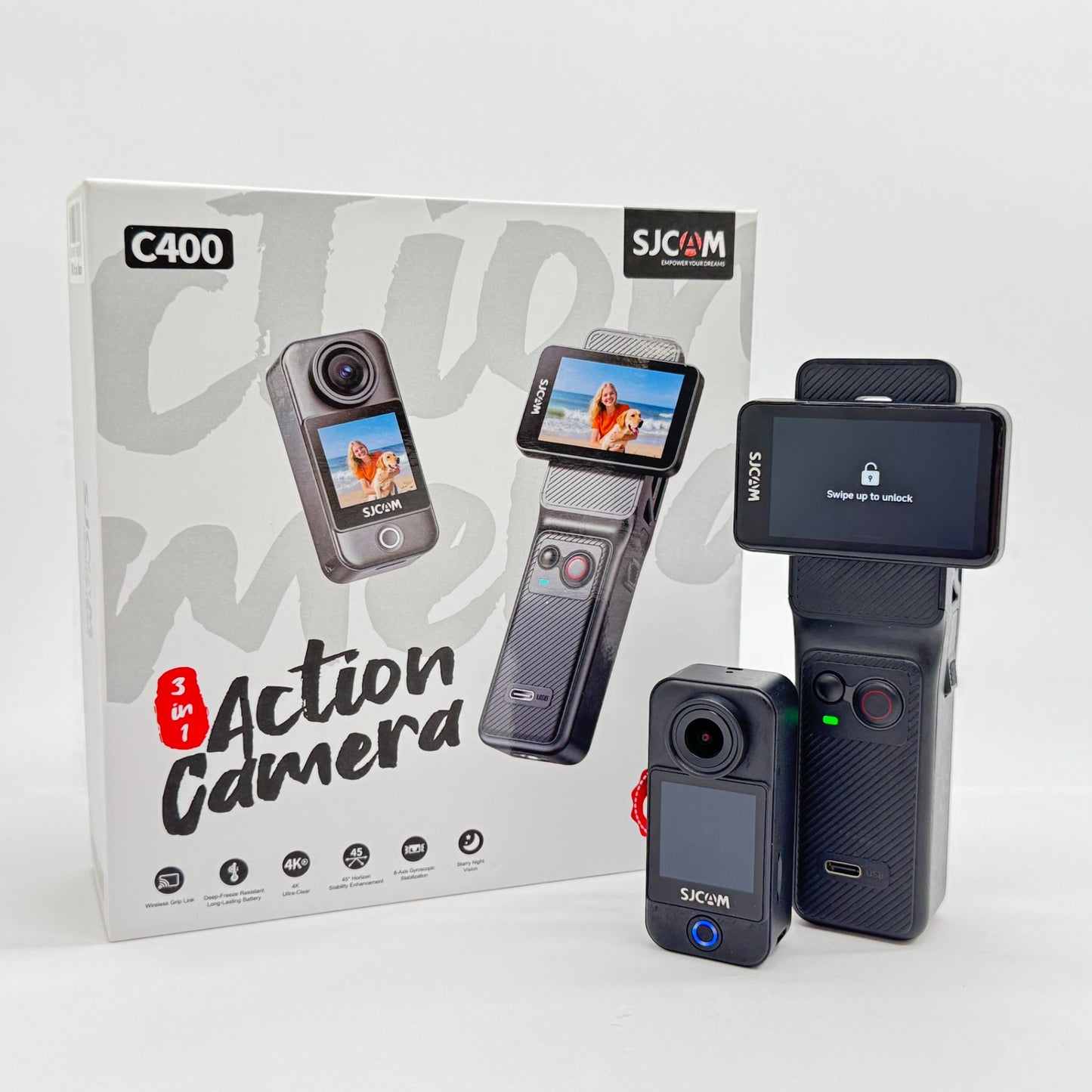 SJCAM C400 アクションカメラ 【C7565-60】