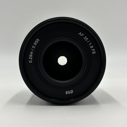 美品 新品同様 SAMYANG AF 35mm F1.8 FE ソニーEマウント 単焦点レンズ【C5391-60】