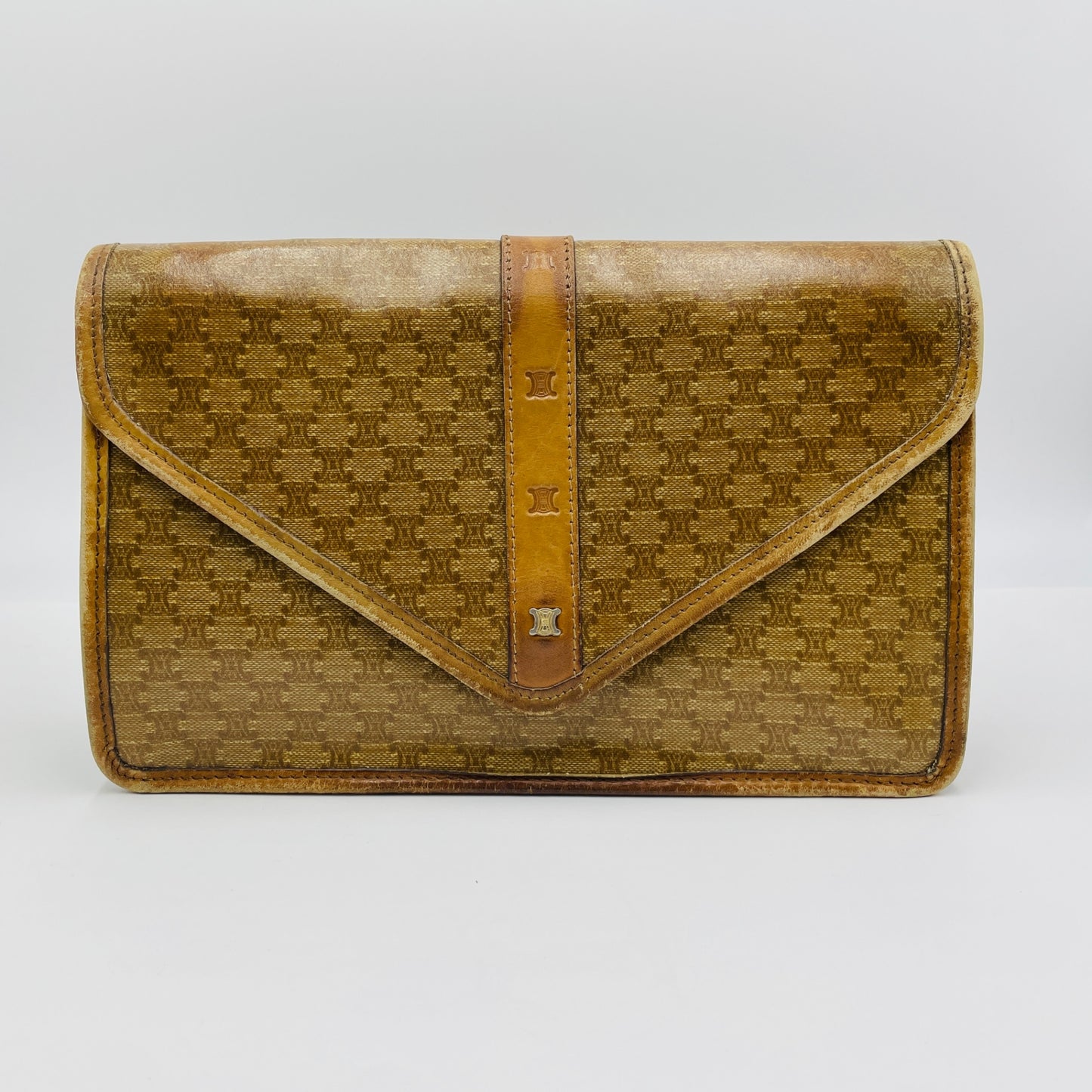 CELINE セリーヌ クラッチバッグ オールド アンティーク レトロ　【C3942】